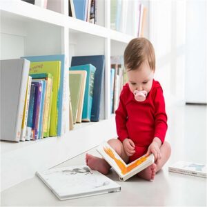 Retractable silicone pacifier