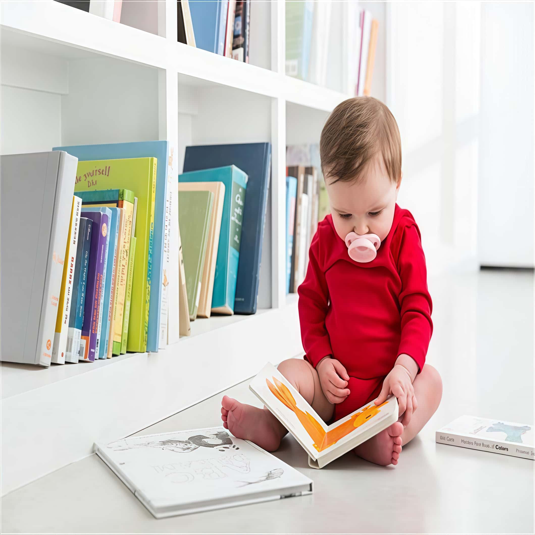 Retractable silicone pacifier