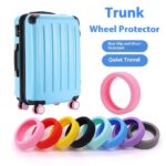 Suitcase silicone protective cover