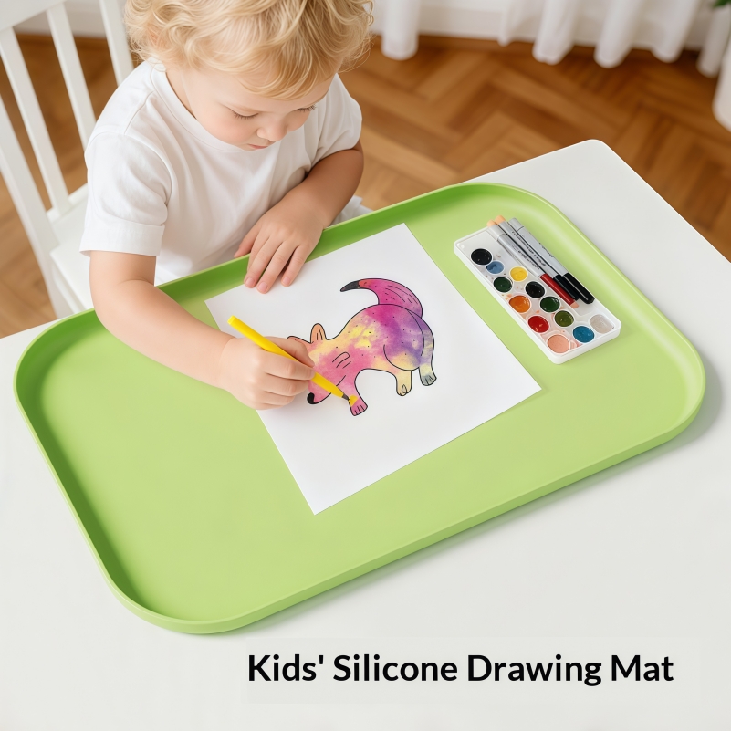 Children’s silicone drawing mat