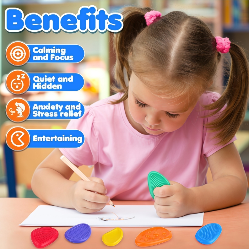 Children’s silicone photosensitive stones